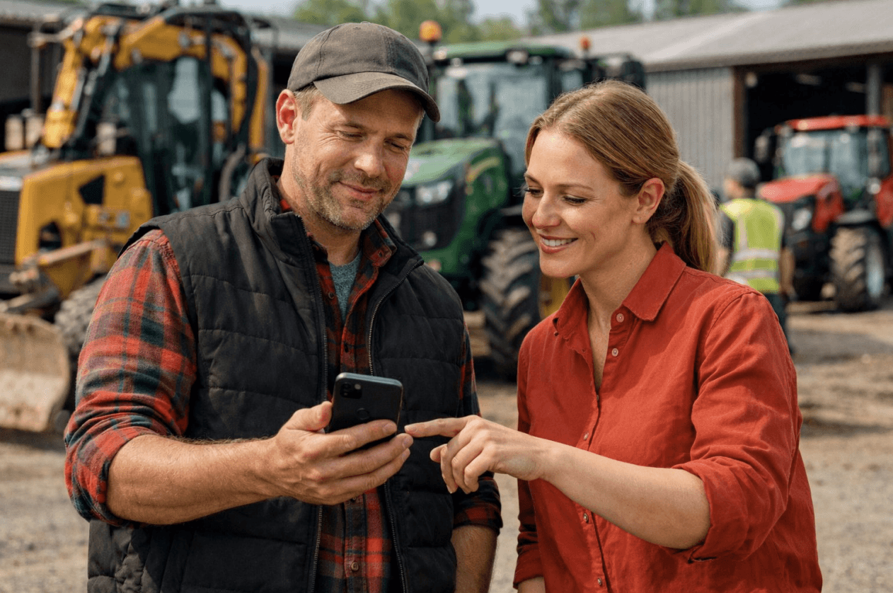 Köpare och avslutad affär